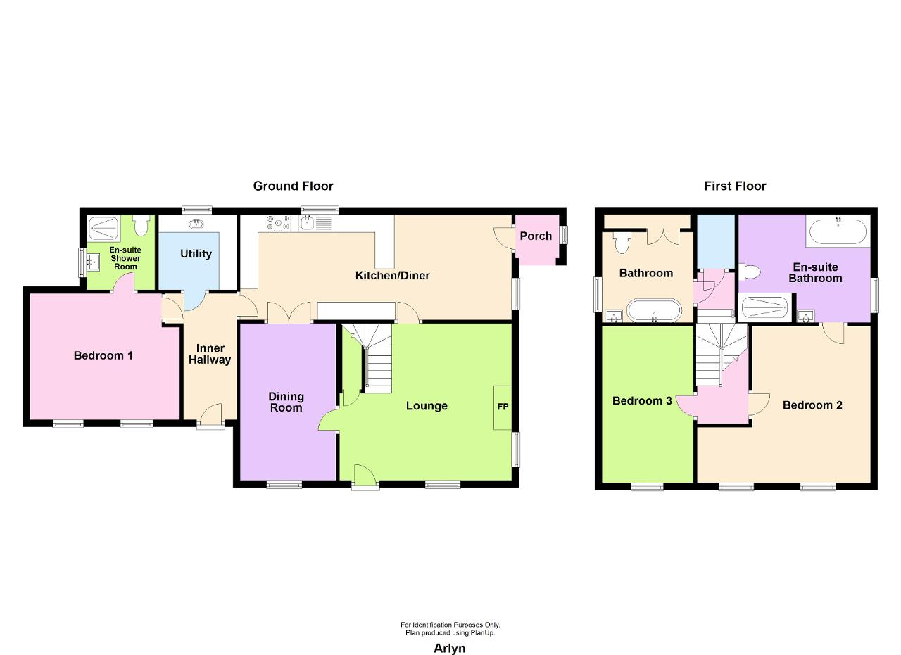 Floorplan of Maesllyn, Llandysul, Ceredigion, SA44 5LD